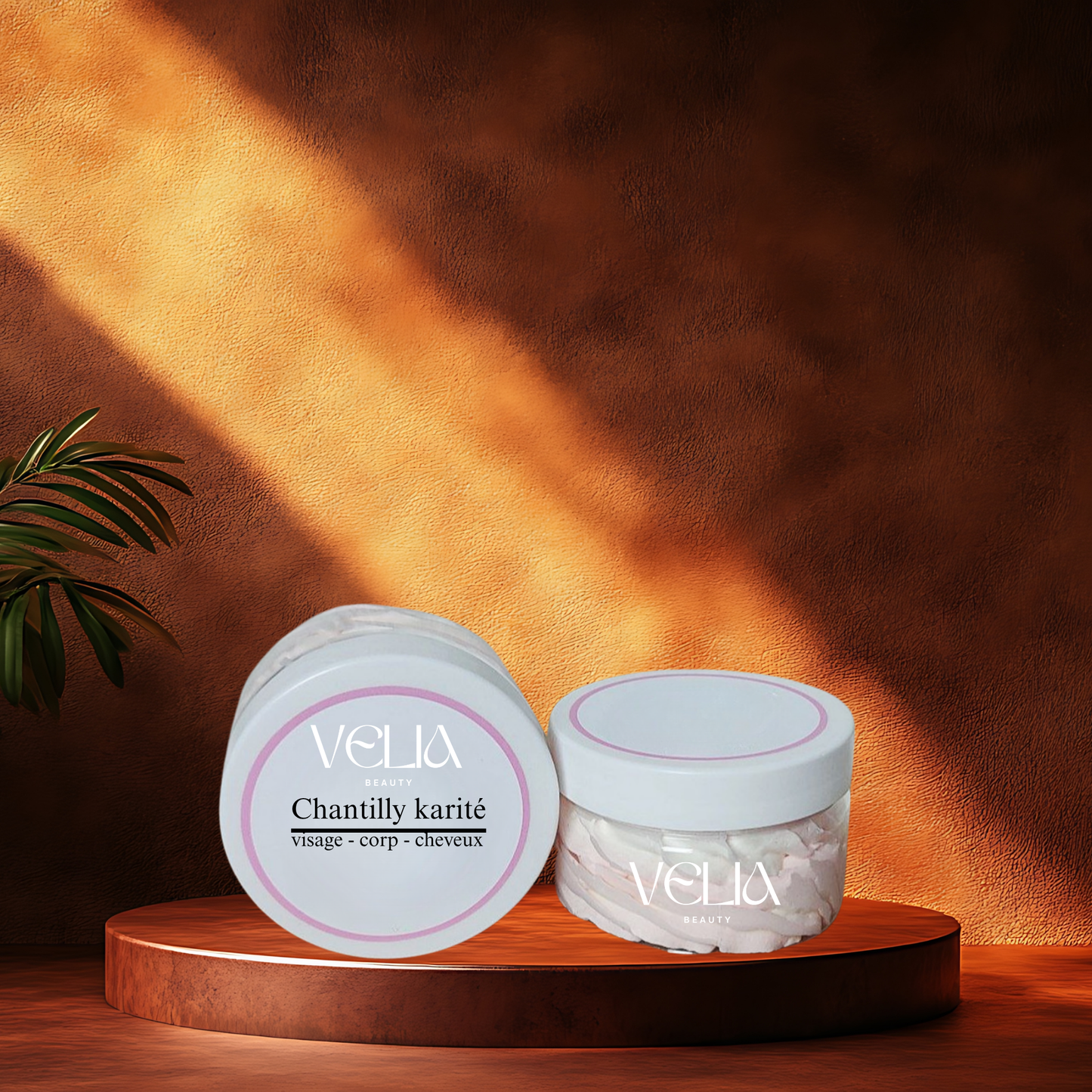 Chantilly karité Tahara fraise