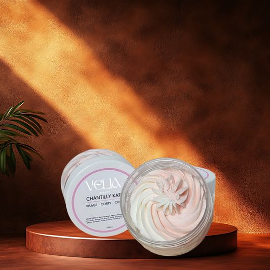 Chantilly karité vanille fraise